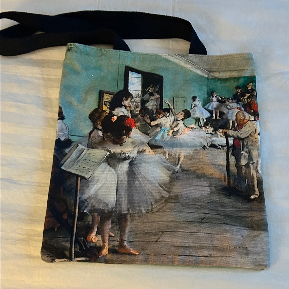Metropolitan museum Degas Tote Bag with Ballet Scene